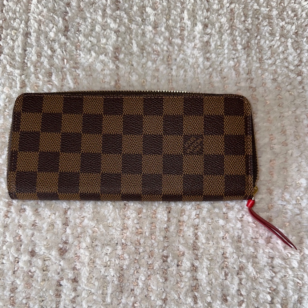 Louis Vuitton Clemence Damier Wallet